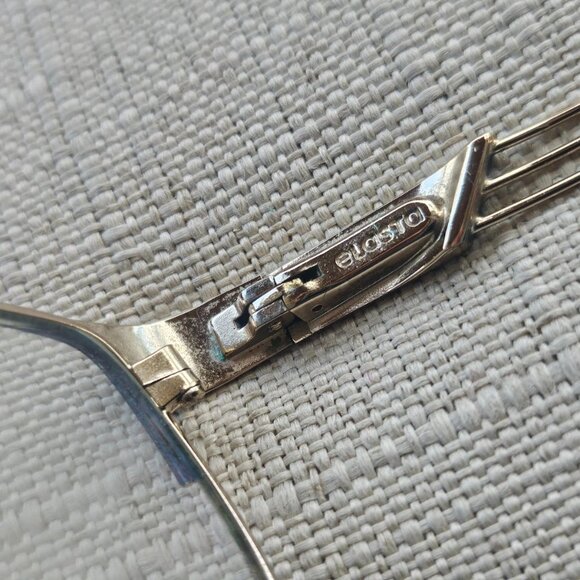 Safilo Emozioni Women Eyeglasses Gold/Blue Tone EM4364 Eye Wear Made in Italy - Picture 11 of 12